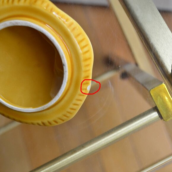 Sears Merry Mushroom Lidded Canister Cookie Jar Smallest 6.25" tall - Picture 10 of 13